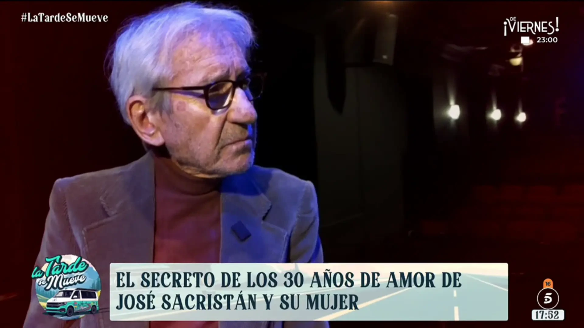 José Sacristán desvela el secreto de sus 30 años de relación con su mujer: "Ser lo menos necio posible"