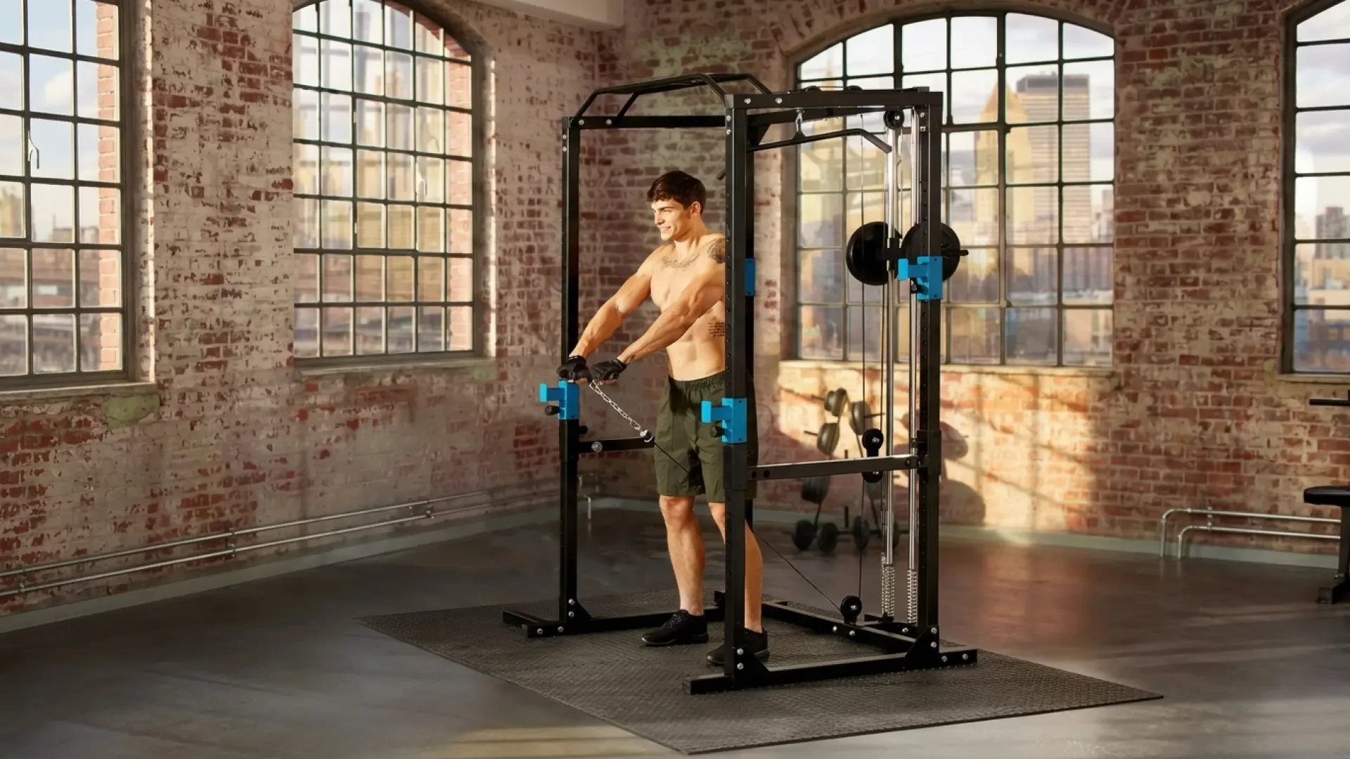 No necesitas más: este rack te va a ahorrar la cuota del gimnasio y helarte en invierno en el parque