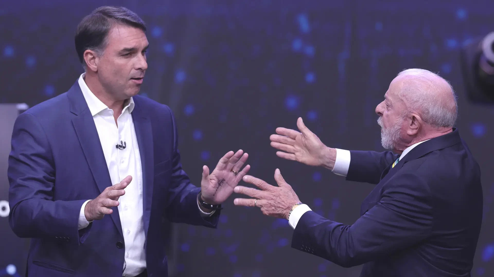 Bronco cara a cara entre Lula y Bolsonaro: "Quiero que todos los presos voten por mí, incluido tu padre", "Tu nariz está creciendo"