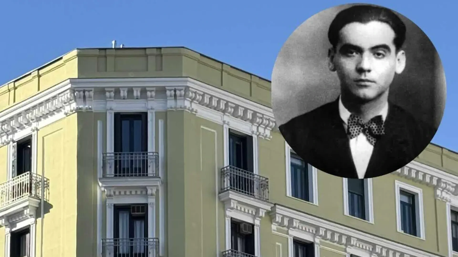 El balcón de Federico García Lorca en Madrid donde fue sorprendido por un disparo