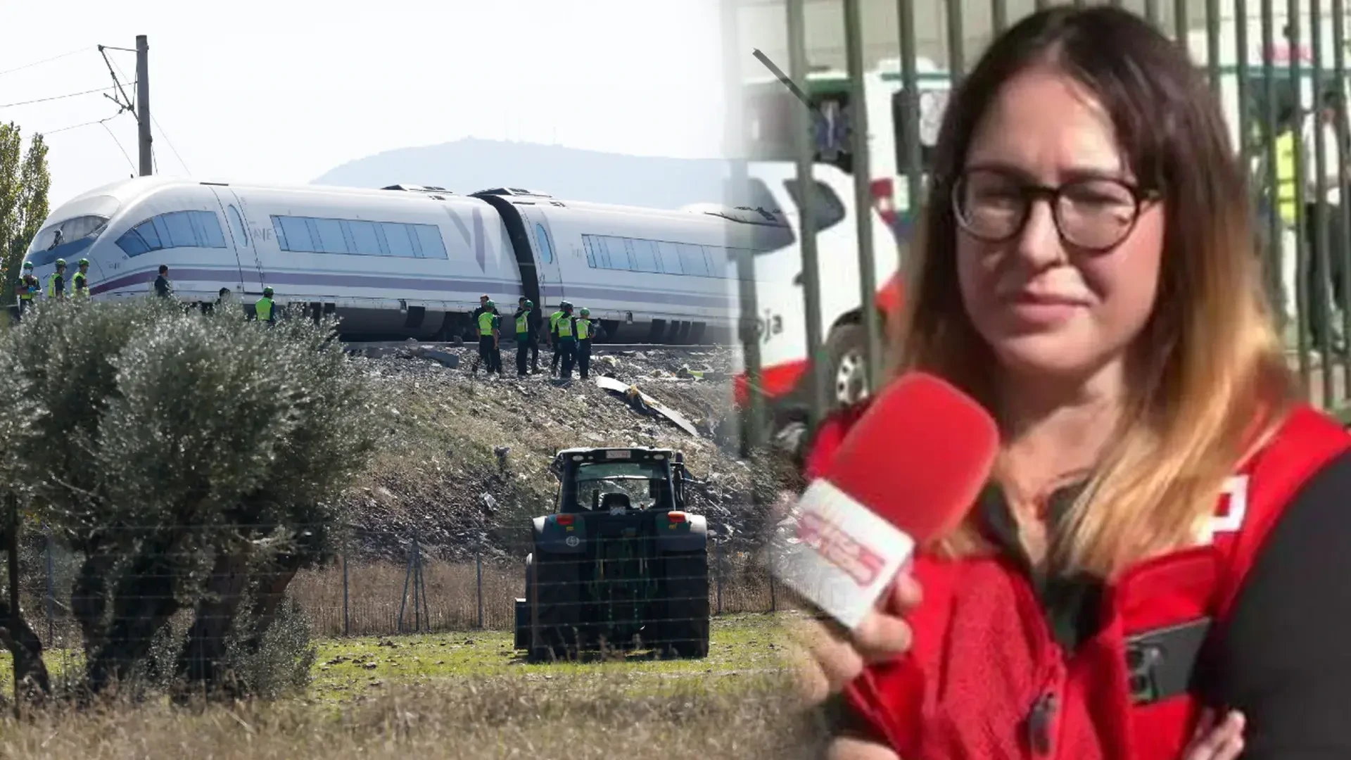 Una superviviente de Adamuz vuelve a salir ilesa del accidente ferroviario en Urda: "Está muy afectada"