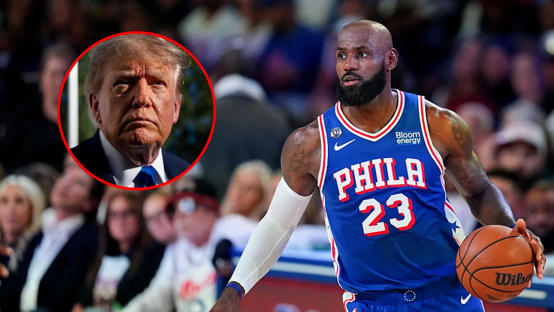 LeBron James responde a los ataques de Donald Trump: "Un día con pocas noticias en la oficina"