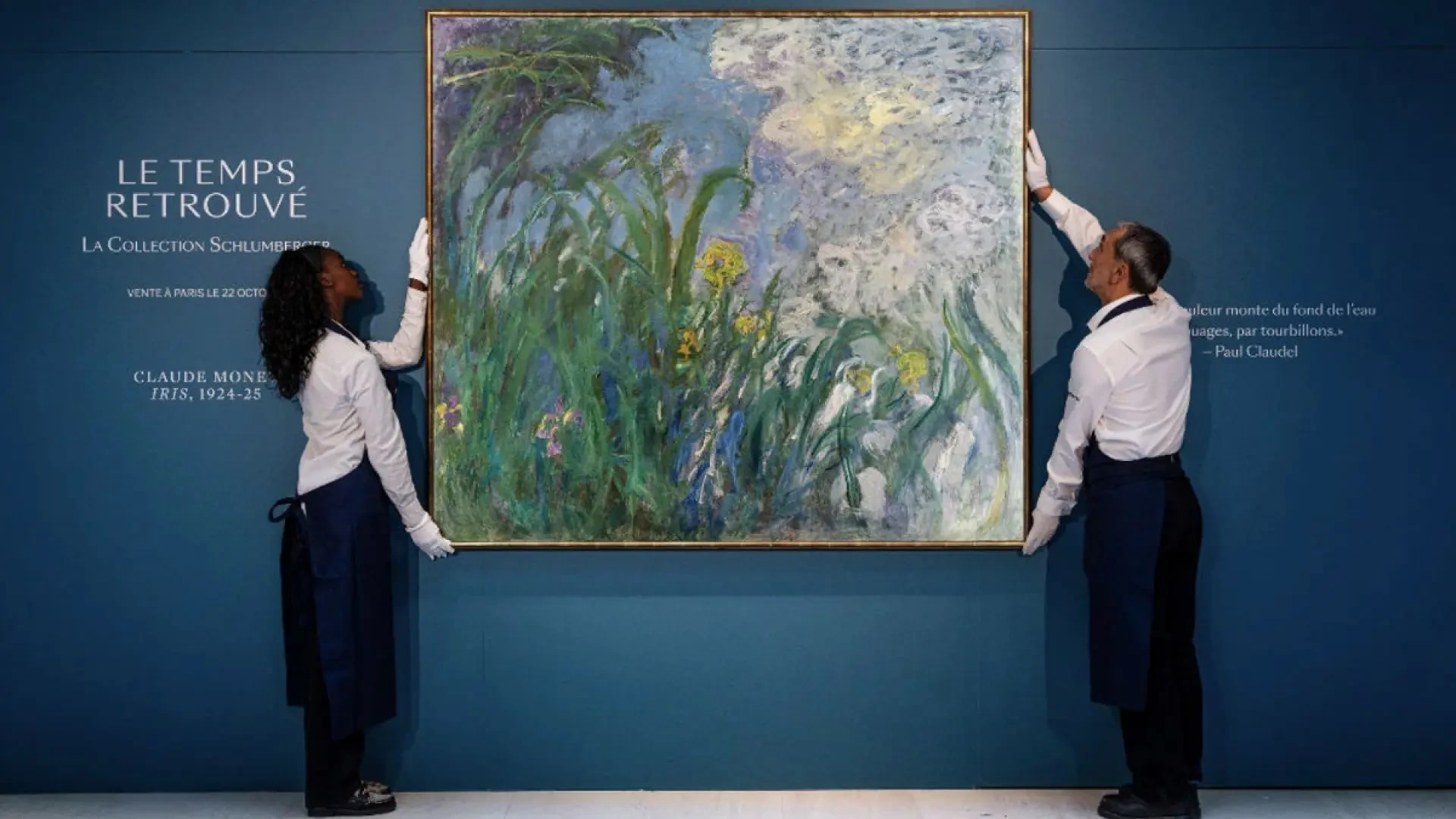 Un Monet inédito de 1925 se vende por 50 millones de euros en una subasta