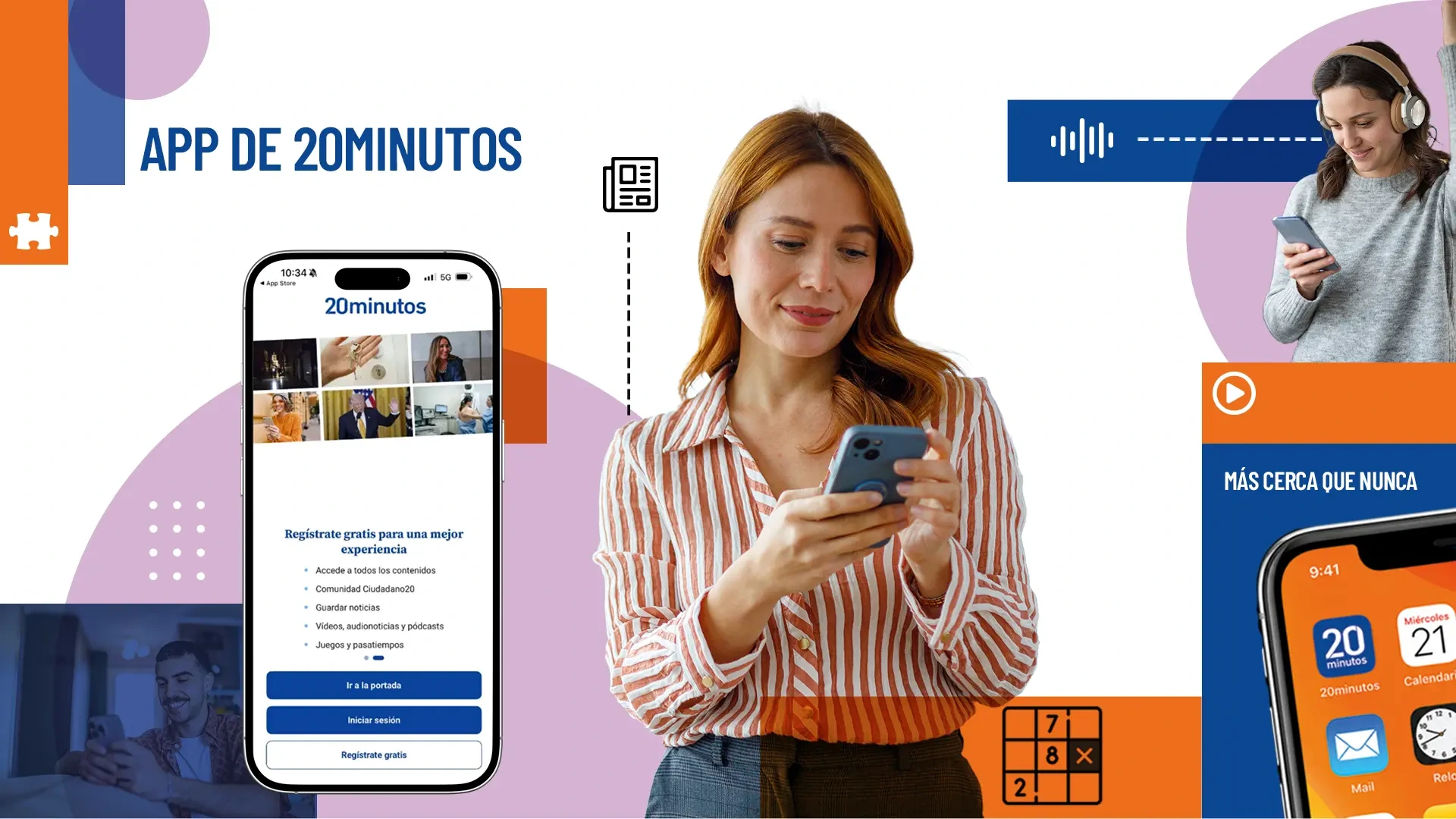 Descarga nuestra aplicación y disfruta de nuevas formas de informarte y de jugar