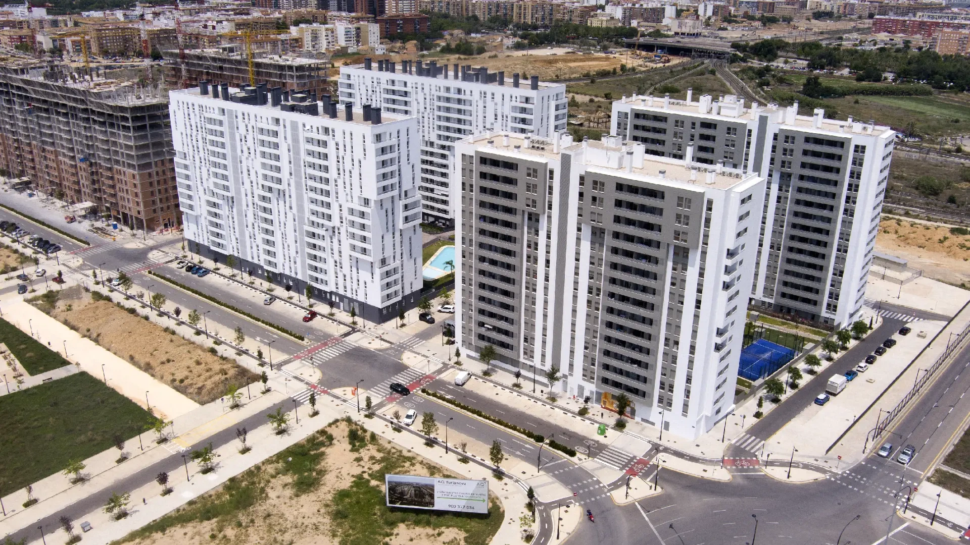 344 pisos cambian Turianova: así es uno de los residenciales del nuevo sur de Valencia