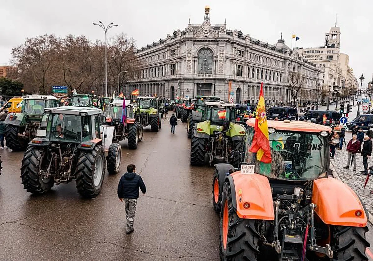 Los tractores tomarán este miércoles las calles de Madrid ante la subida de costes por la guerra