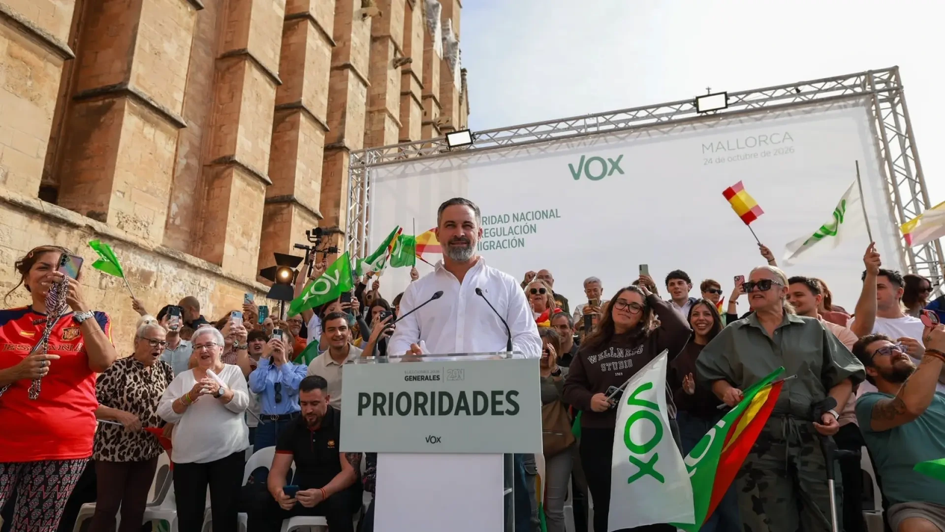 Abascal pide una "gran mayoría" para ser presidente del Gobierno: "No es imposible ganar"