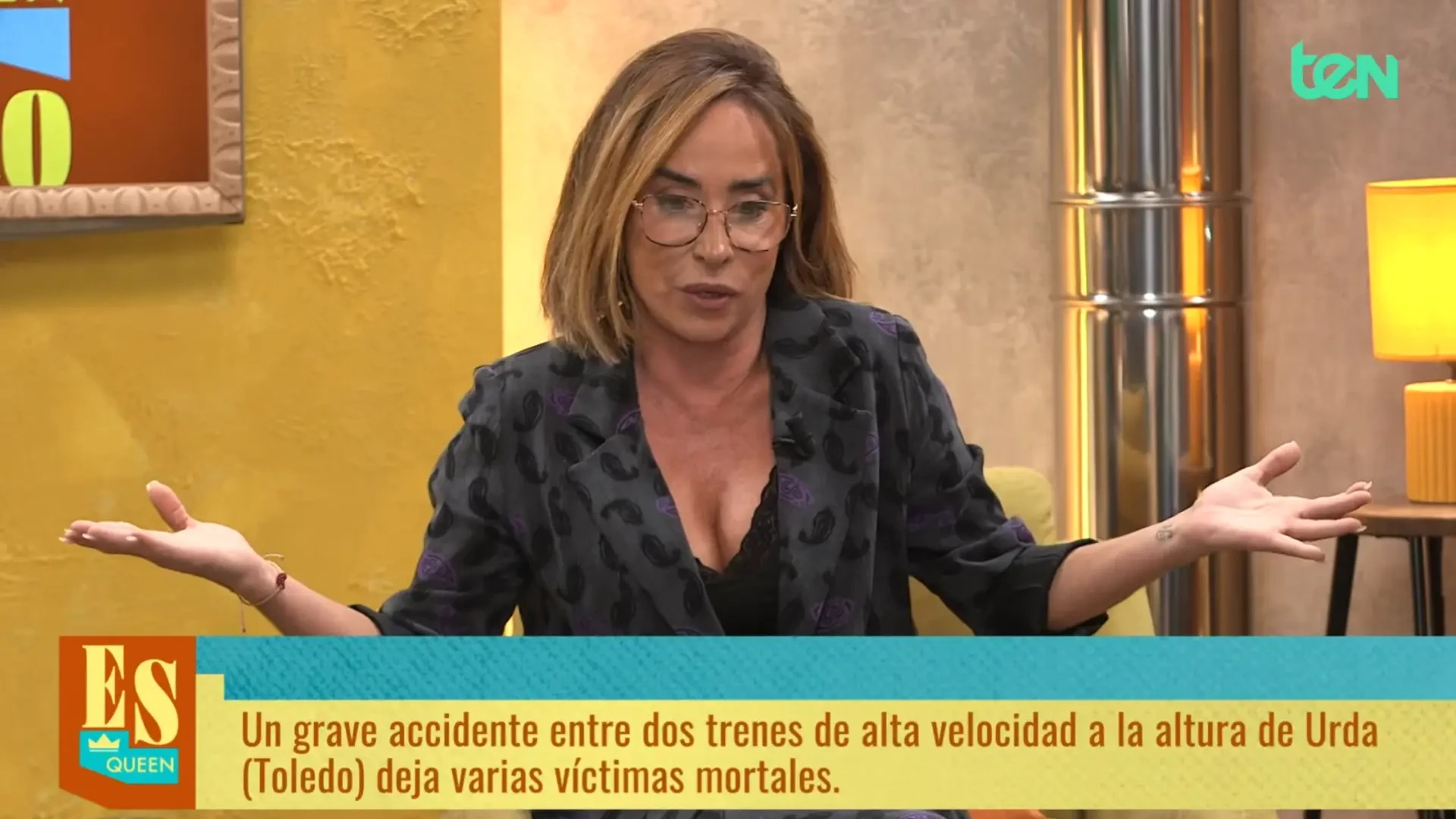 María Patiño llama la atención a Marta Riesco por decir que no es seguro viajar en tren: "No comparto esta manera de alarmar"