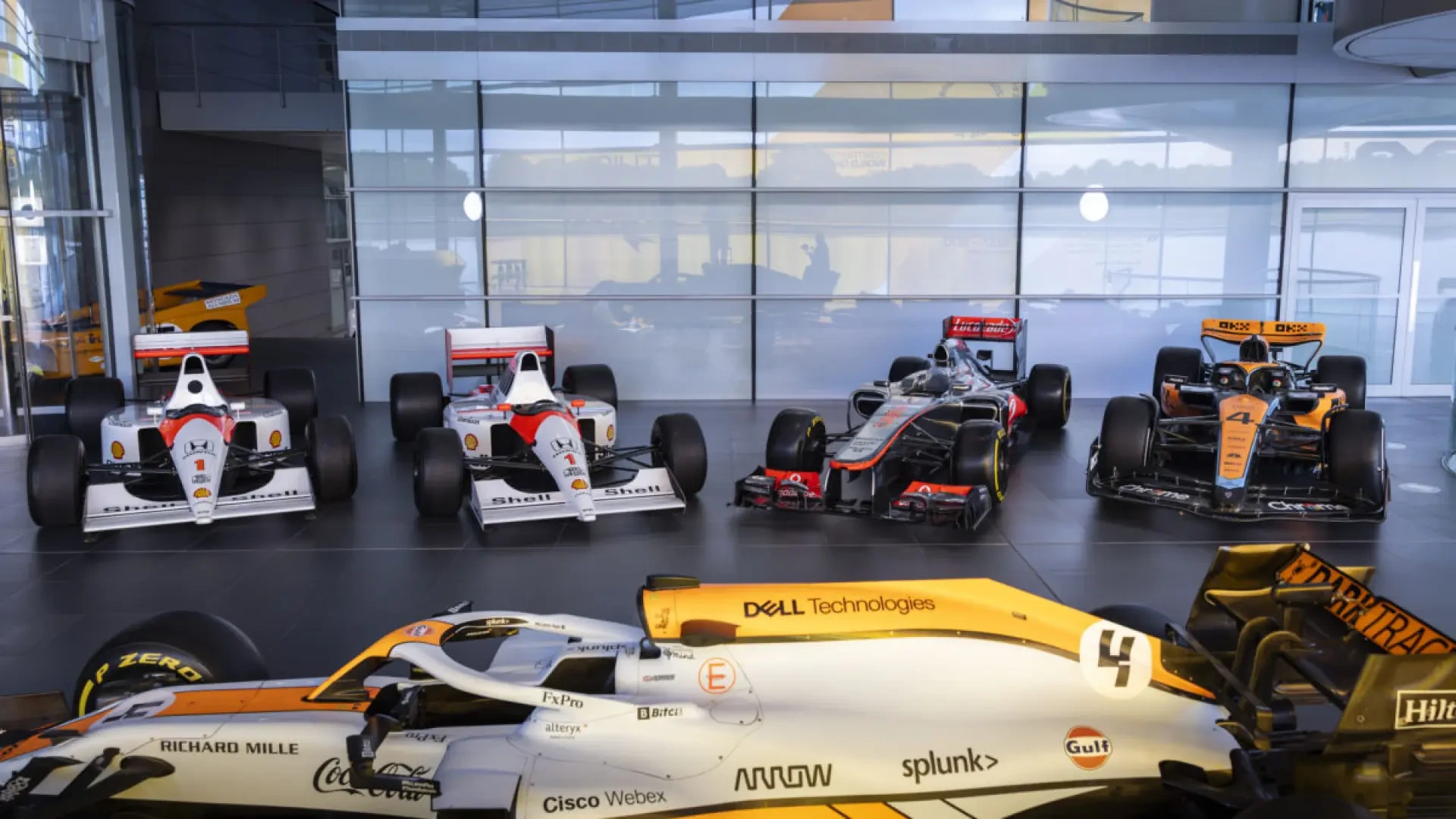 De Ayrton Senna a Brad Pitt: cinco McLaren de Fórmula 1, a la venta