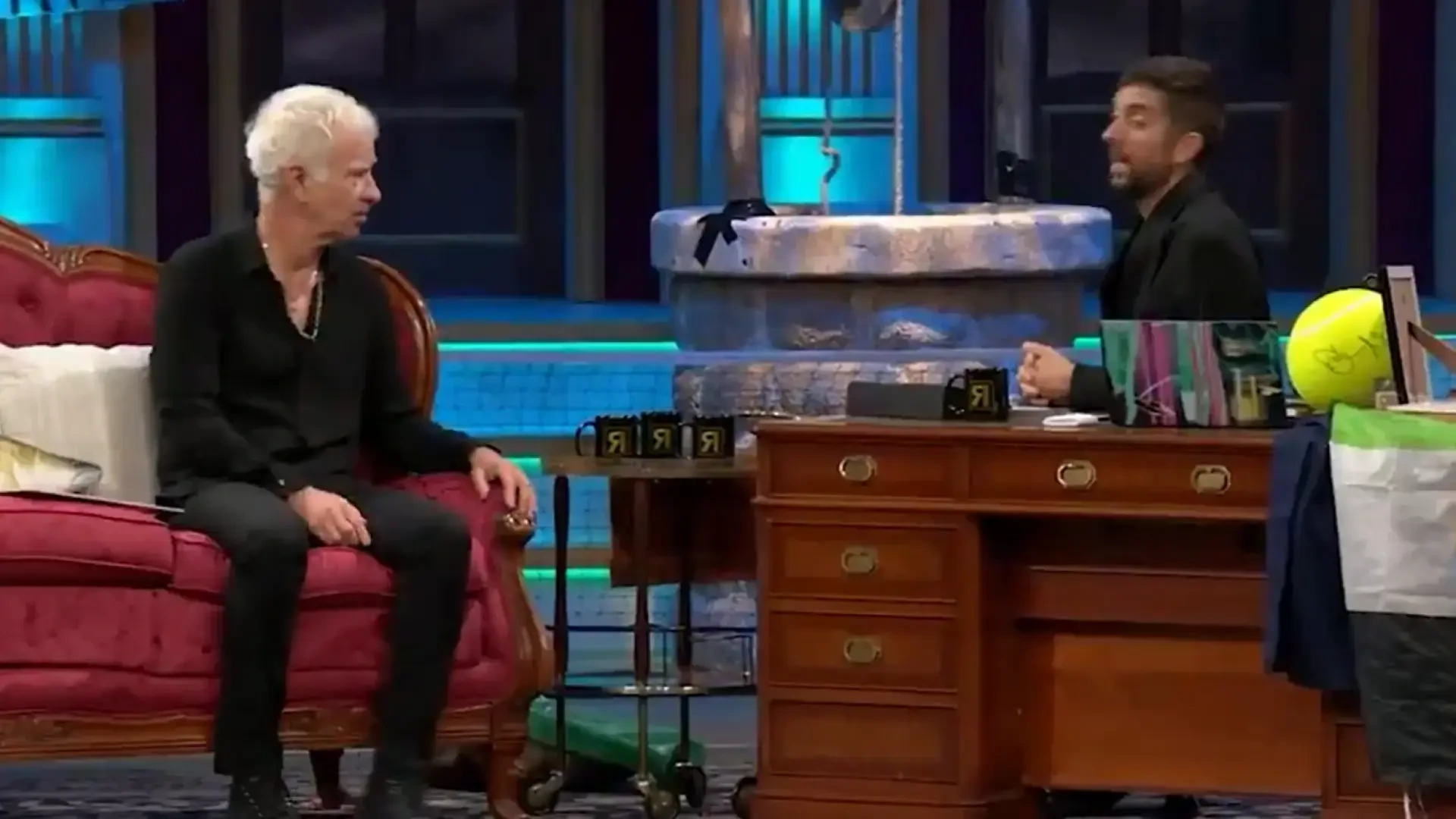 John McEnroe, leyenda del tenis, en 'La Revuelta': "Alcaraz es lo mejor que le ha pasado a este deporte en los últimos 10 años"
