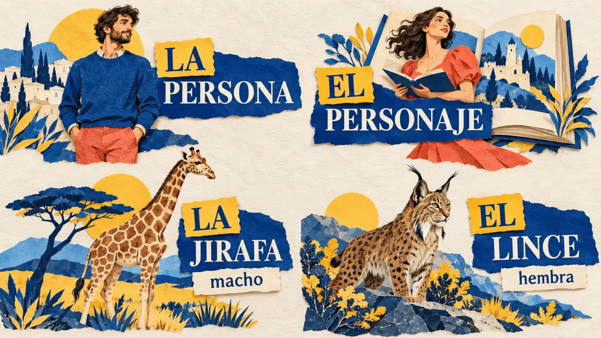 Epicenos en español, las palabras que no cambian de género